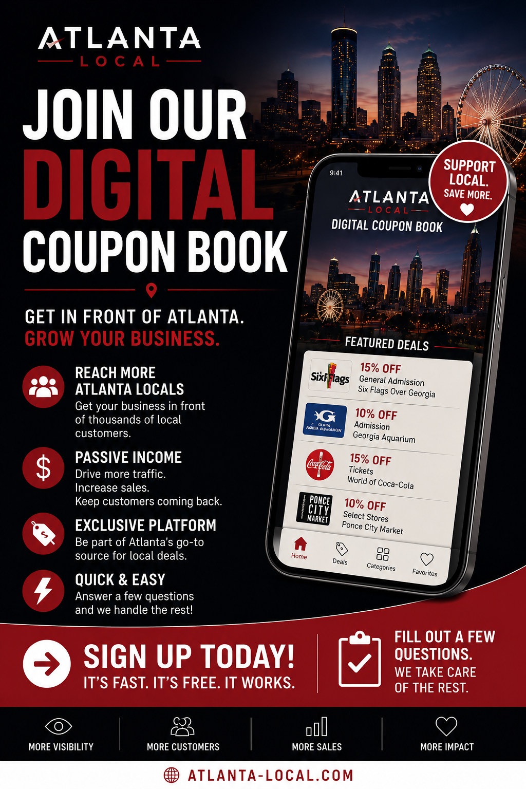 Save with the Atlanta Local Coupon Book