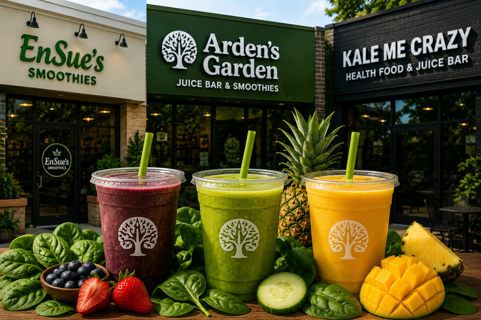 4 Atlanta Places Serving Delicious Spinach-Packed Drinks & Meals
