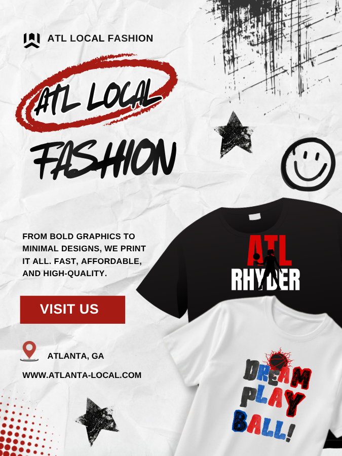 ATL Baller Tee – White Black