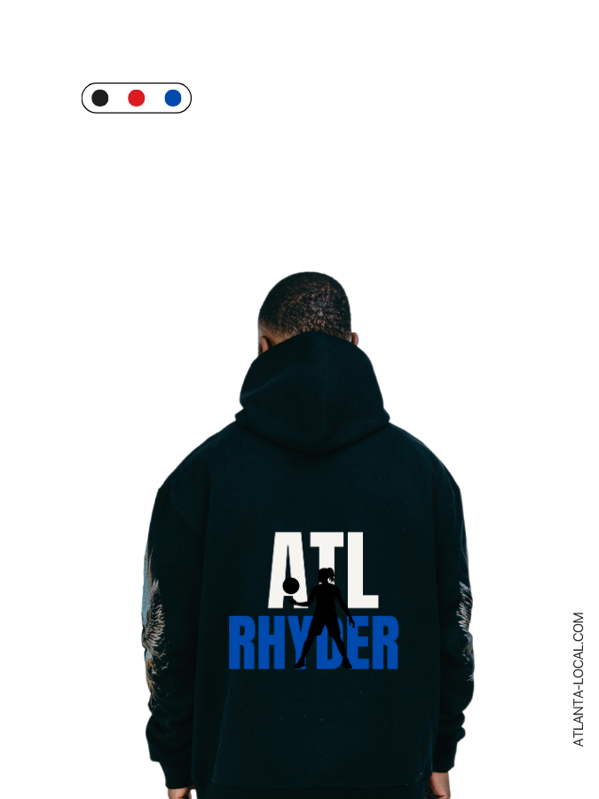 ATL Ryder Hoodie – White Blue