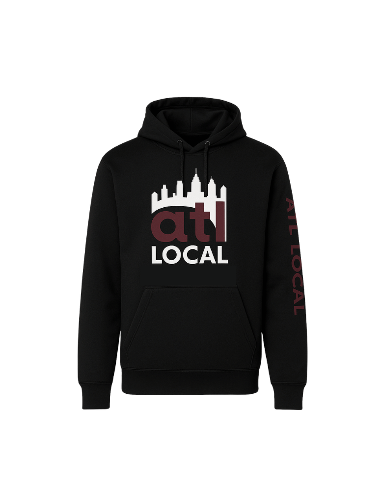 ATL Local Black Hoodie