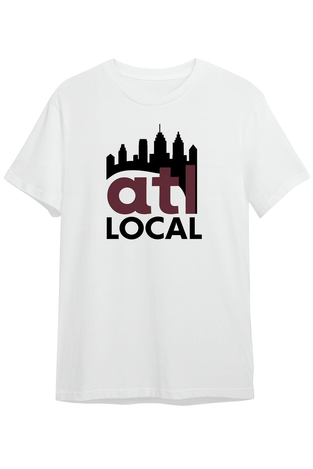 ATL Local White Graphic Tee