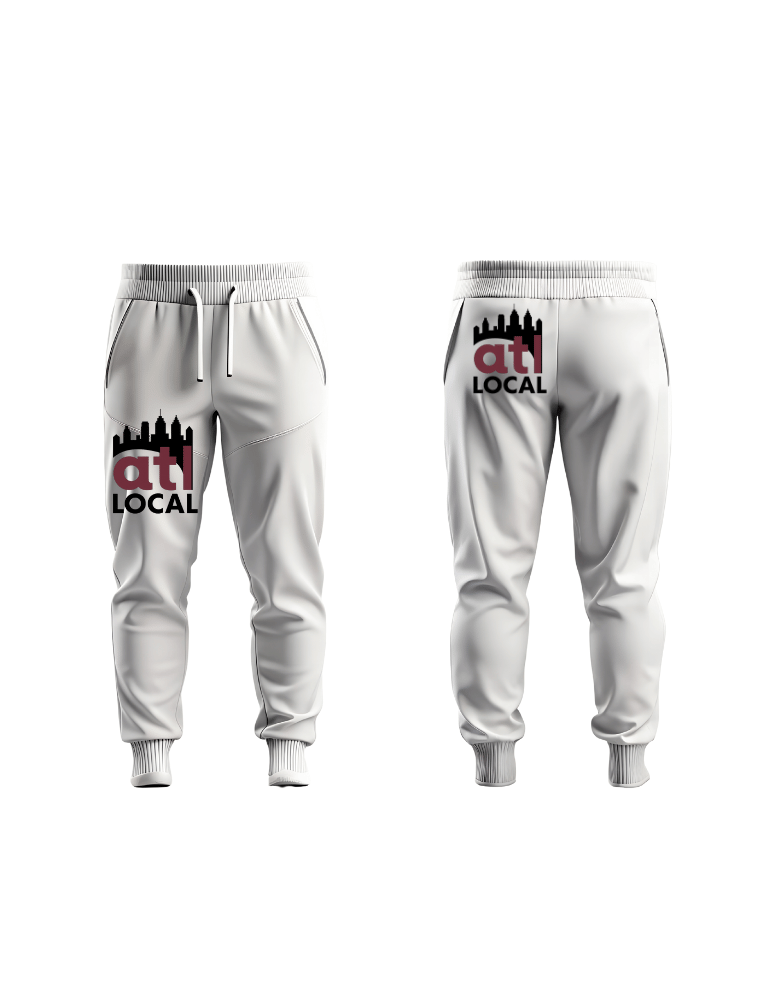 ATL Local White Joggers